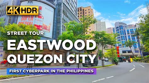 eastwood city cyberpark photos|Driving Tour in EASTWOOD CITY: The Philippines FIRST.